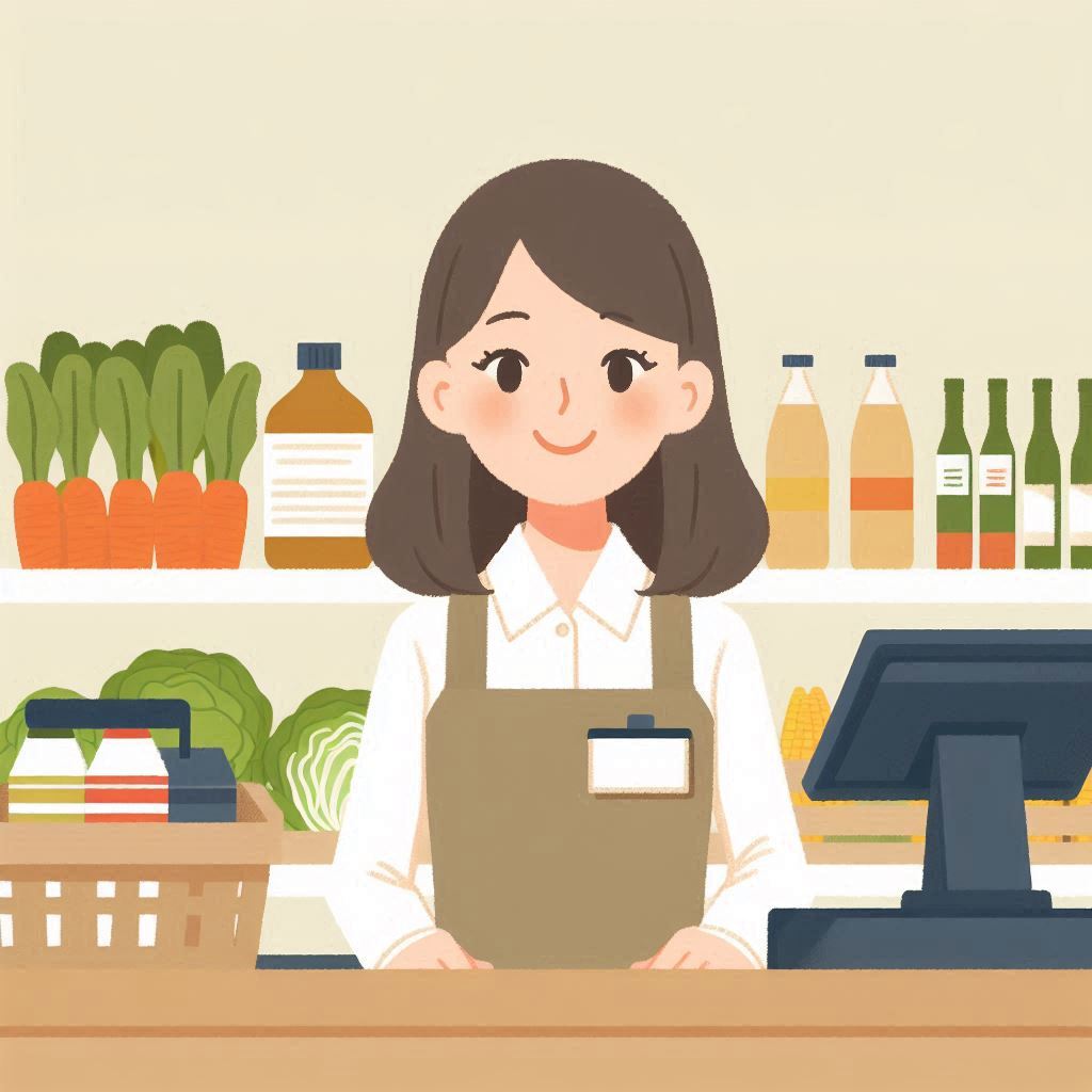 採用センターの派遣社員 食品販売 軽作業求人イメージ